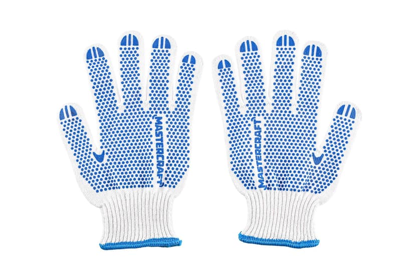 Mastercraft Dotted Grip Glove, 6-Pack