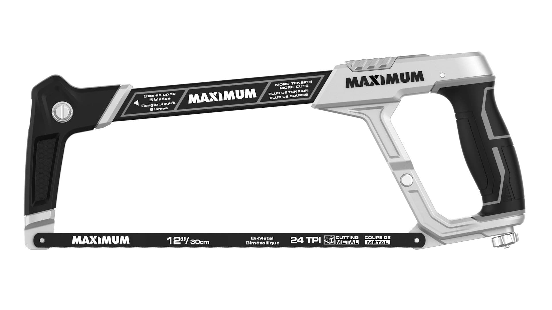 MAXIMUM 12'' Hacksaw Blades, Cobalt, 4-Pack