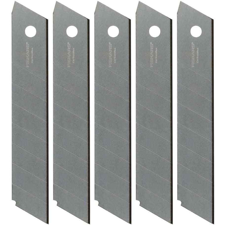 Fiskars Pro CarbonMax™ Snap-Off Replacement Utility Blades, 18-mm, 10-pk