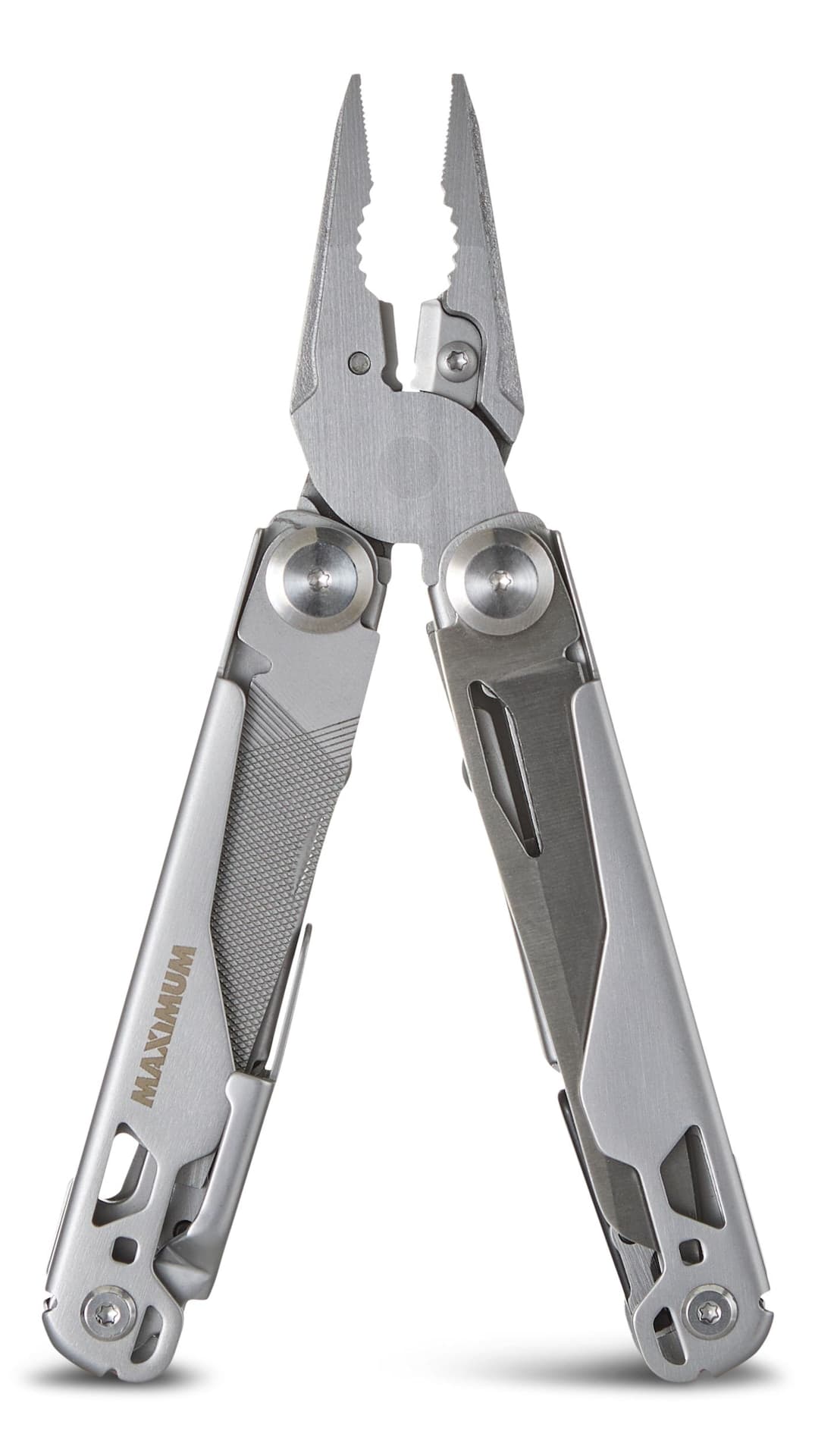MAXIMUM 19-in-1 Multi-Tool with Safety Lock, Stainless Steel