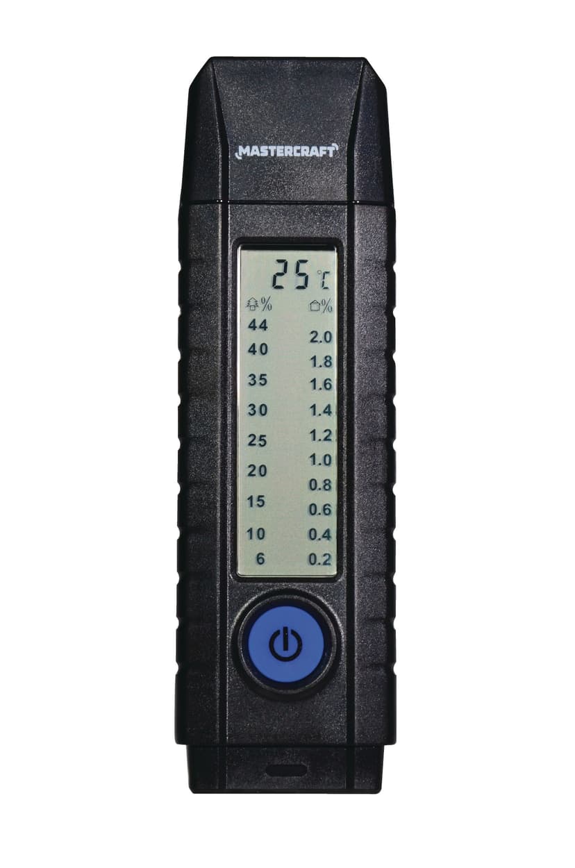 Mastercraft Battery Powered Digital Pinned Moisture Meter