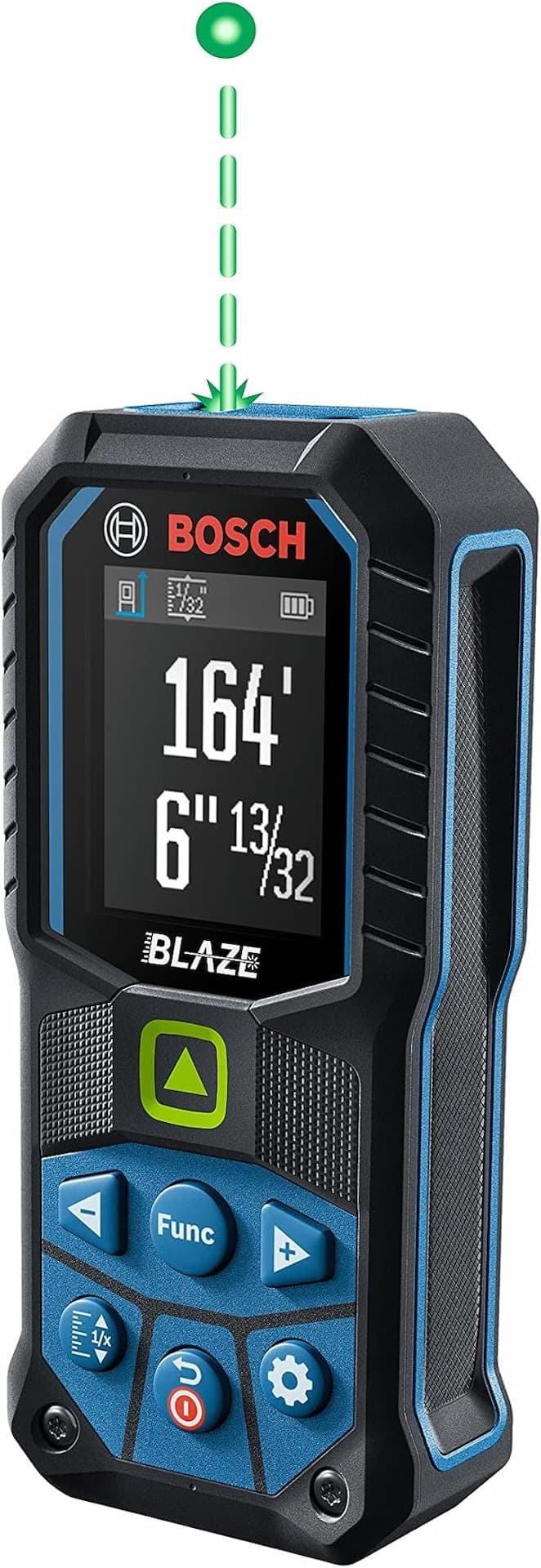 Bosch BLAZE GLM165-25G Green-Beam Laser Measure, 165-ft