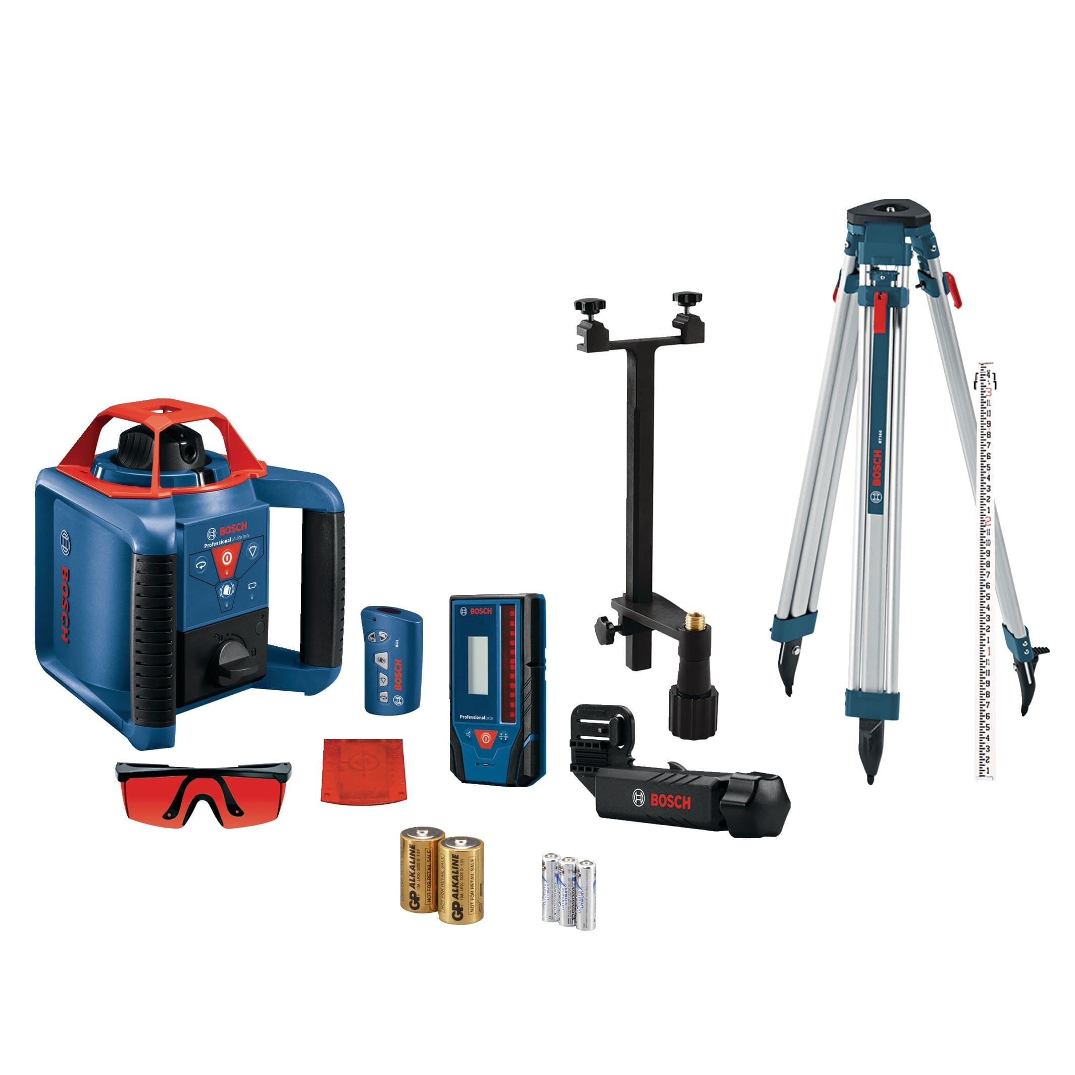 Bosch GRL900-20HVK Self-Levelling Horizontal/Vertical Rotary Laser Kit