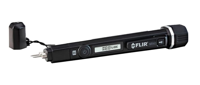 FLIR Digital Moisture Meter & Flashlight, Black