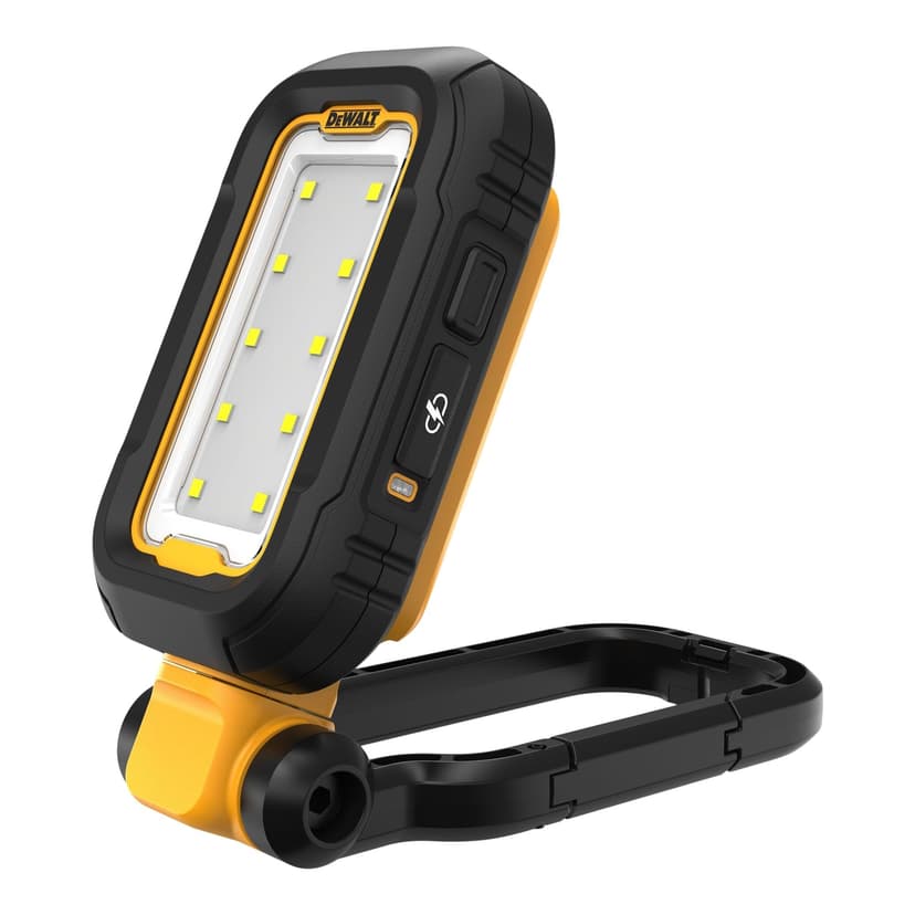 DEWALT USB-C Rechargeable LED Task Light with Magnetic Base & Hanging Hook, 1000 Lumen