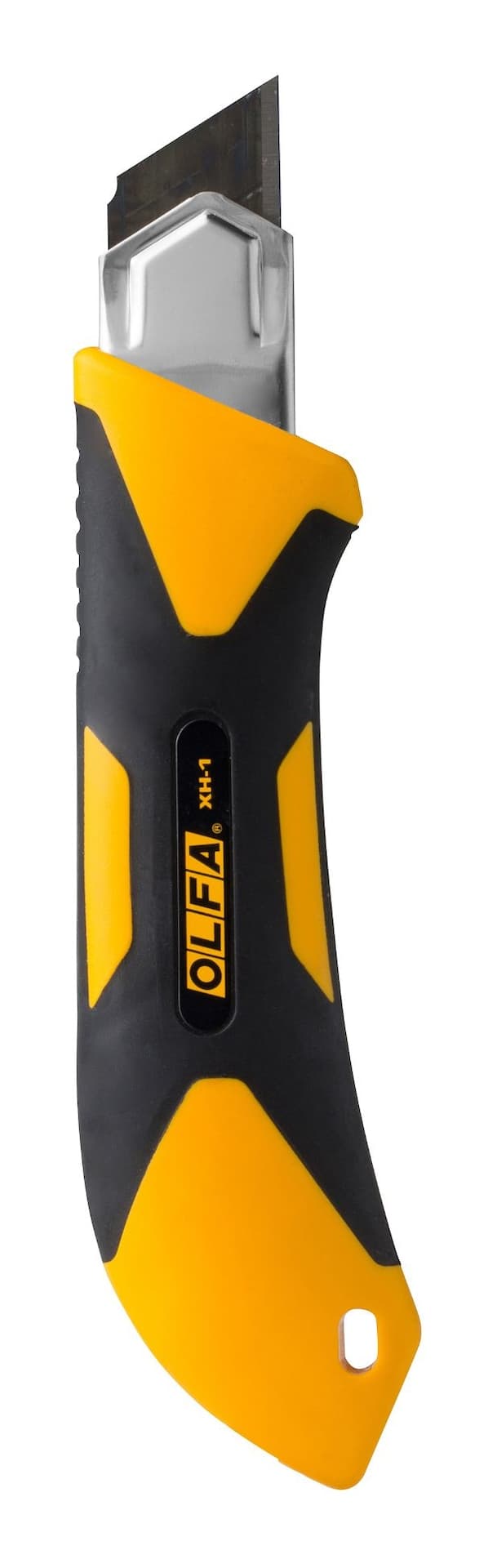 OLFA XH-1 1071858 Extra Heavy-Duty Comfort-Grip Snap-off Utility Knife, 25-mm, Yellow/Black