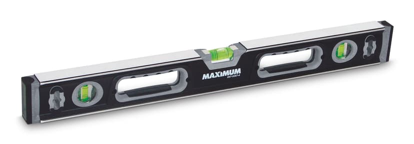 MAXIMUM Aluminum Box Level, 24-in, Black