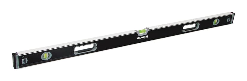 MAXIMUM Aluminum Box Level, 49-1/2-in, Black