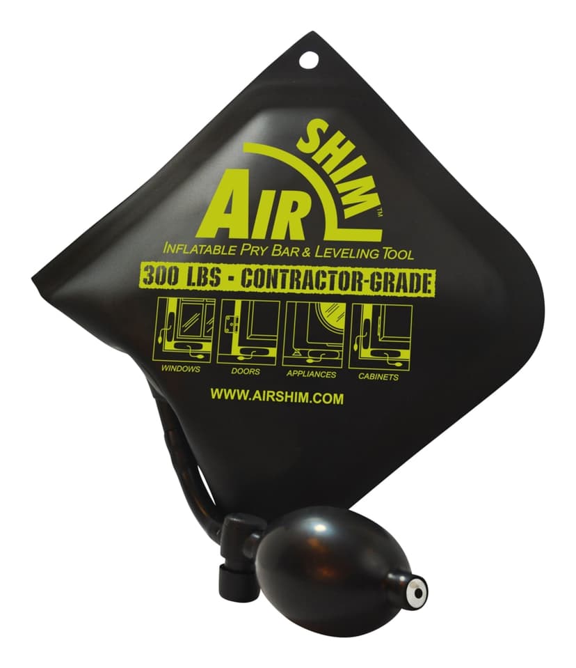 AirShim Inflatable Prybar & Leveling Tool, 300-lb Lifting Capacity