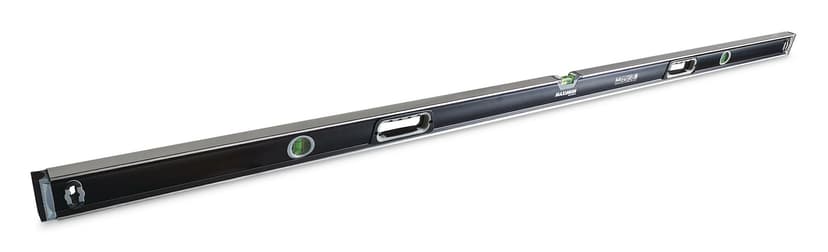 MAXIMUM Aluminum Magnetic Box Spirit Level, 78-in, Black