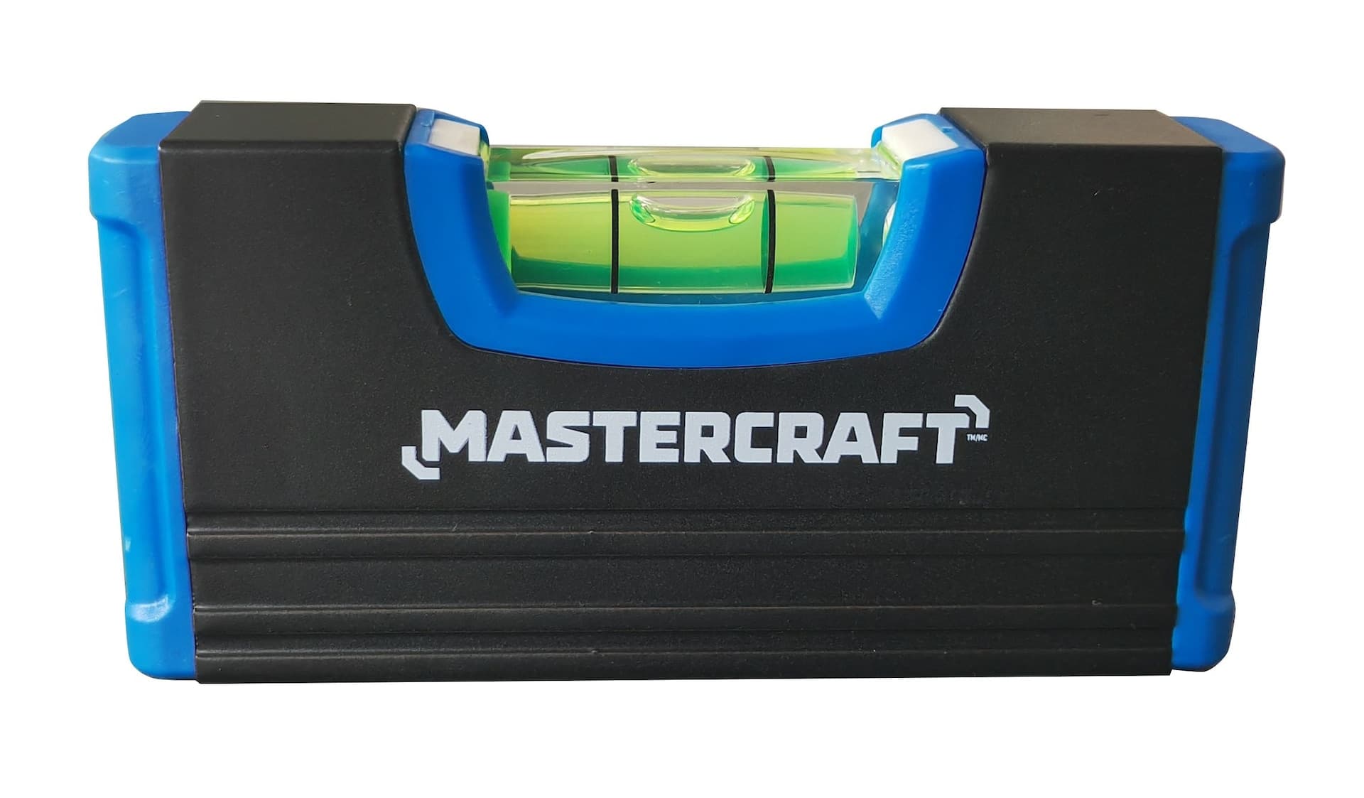 Mastercraft Aluminum Magnetic Pocket Spirit Level, 4-in, Blue/Black