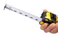 Komelon Contractor Wide Blade Tape Measure, 25-ft