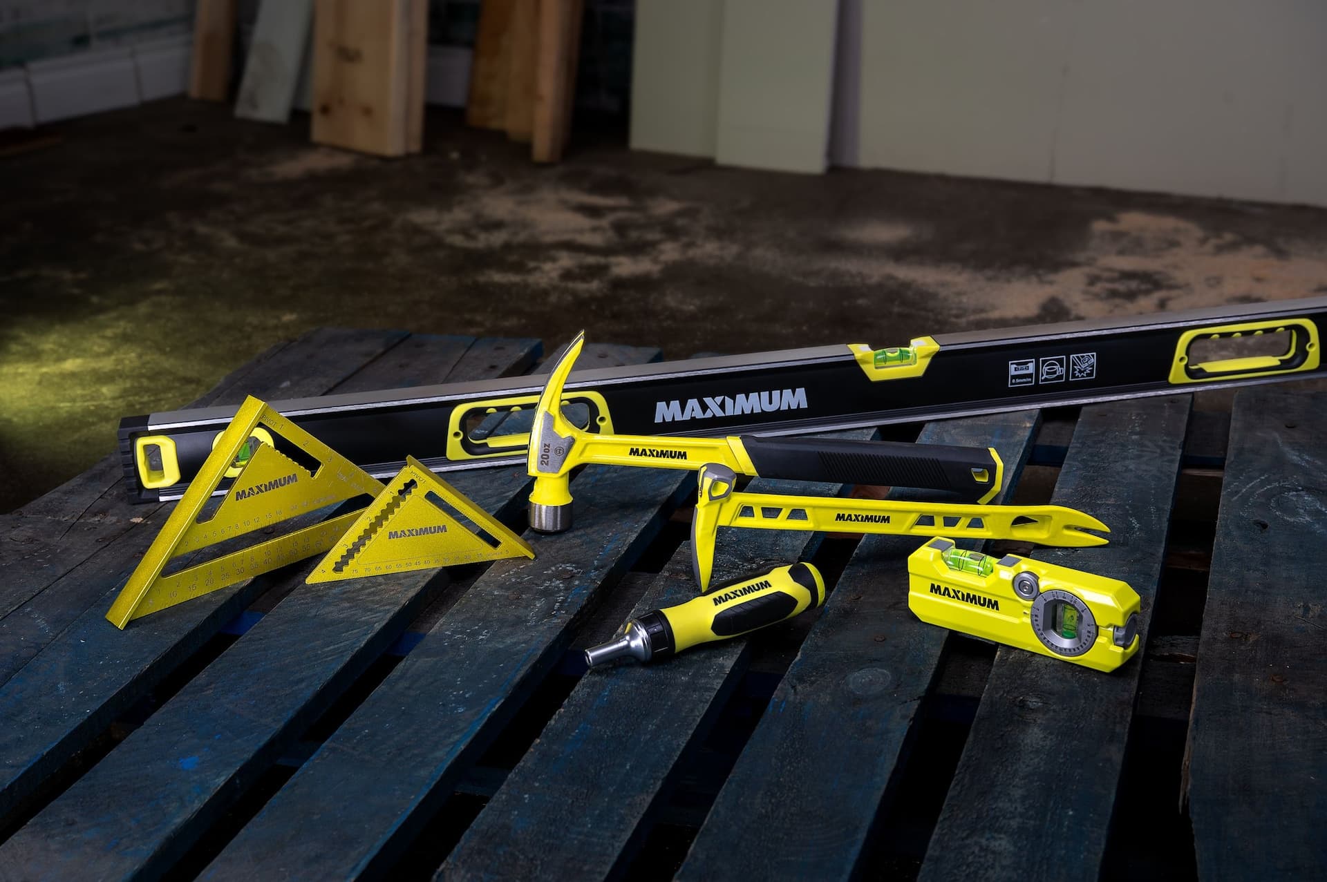 Maximum Hi-Vis 4.5" and 7" Aluminum Squares