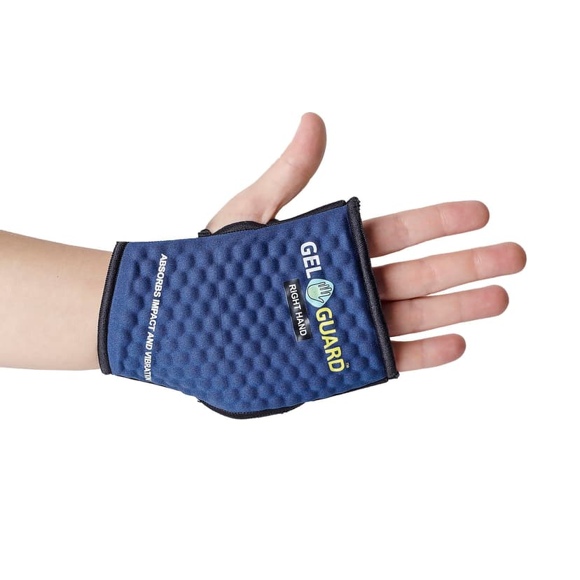 Tommyco Gel Guard Hand Protectors with Vibration/Impact Protection, Blue
