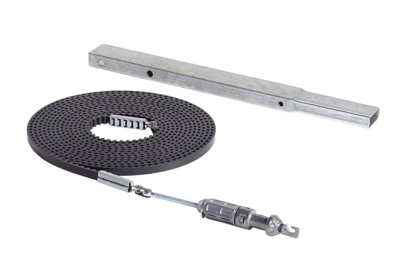 Mastercraft Belt Drive Tube Rail Extension Kit for 8-ft Garage Doors