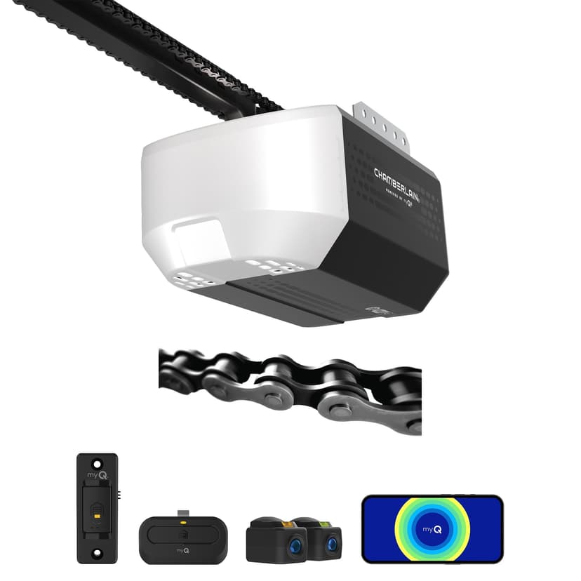 Chamberlain 1/2 HP Chain Drive Garage Door Opener with Wi-Fi