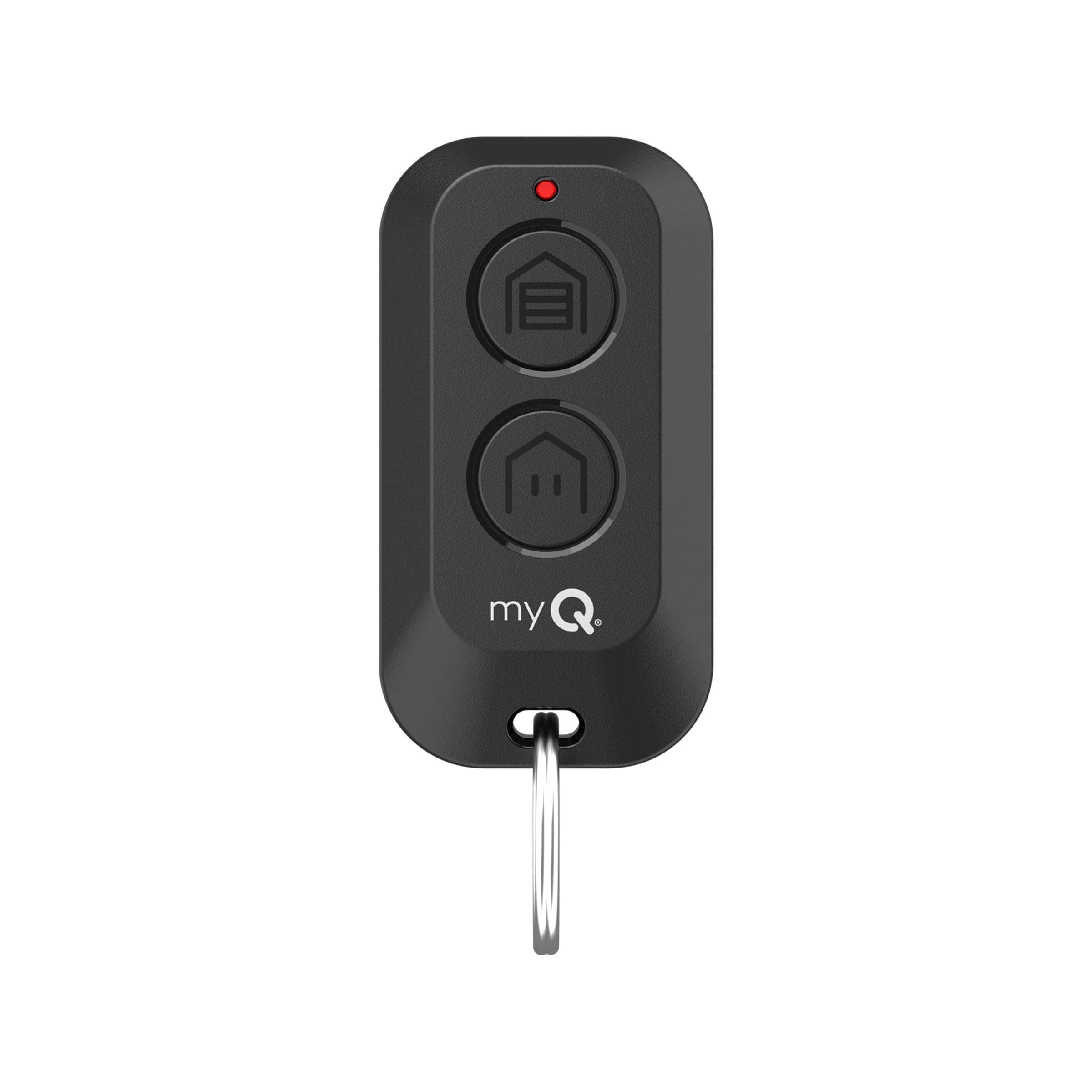 Chamberlain 2-Button Garage Door Opener Keychain Remote, Black
