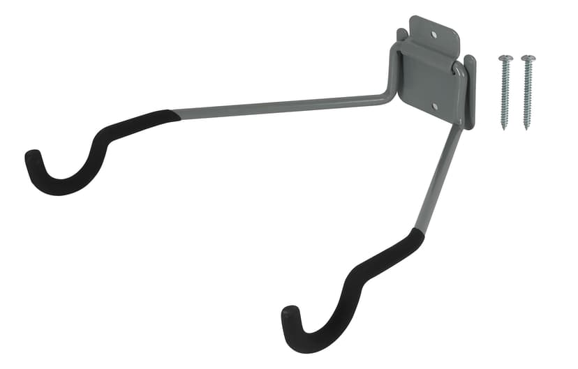 Mastercraft Wall Mount Foldable Horizontal Bike Hook / Bike Hanger, Up to 23-kgs
