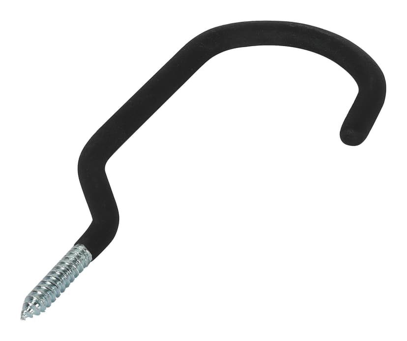 Mastercraft Screw Mount Bike Hook / Bike Hanger, 12 x 12 x 1.5-in, Up to 34-kgs