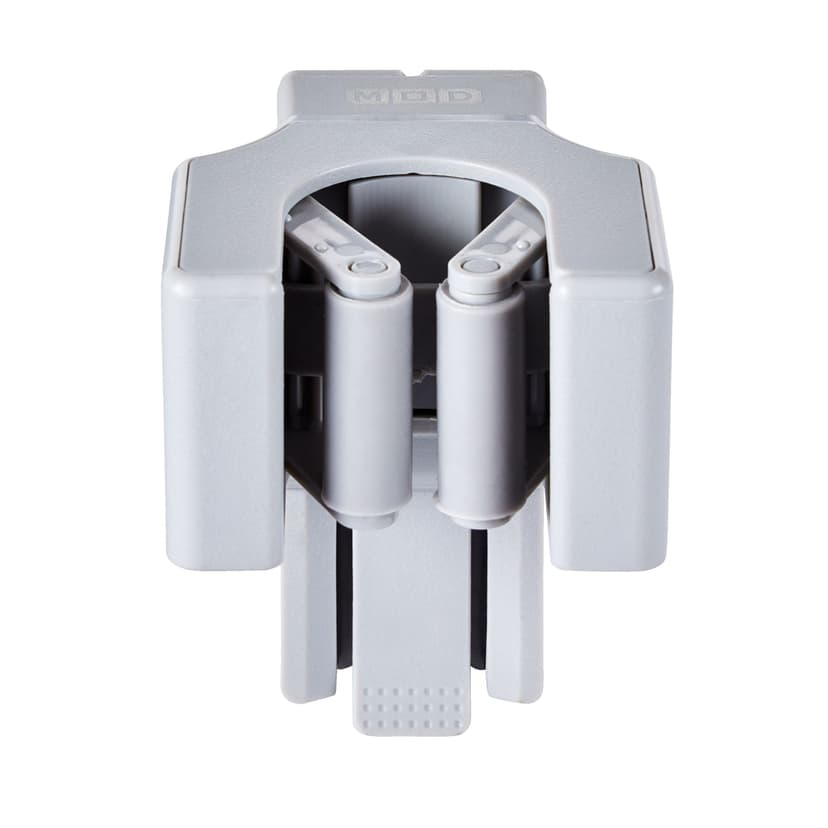 Mastercraft MOD Broom Holder / Hanger, Holds up to 1-in Diameter, Wall Mount