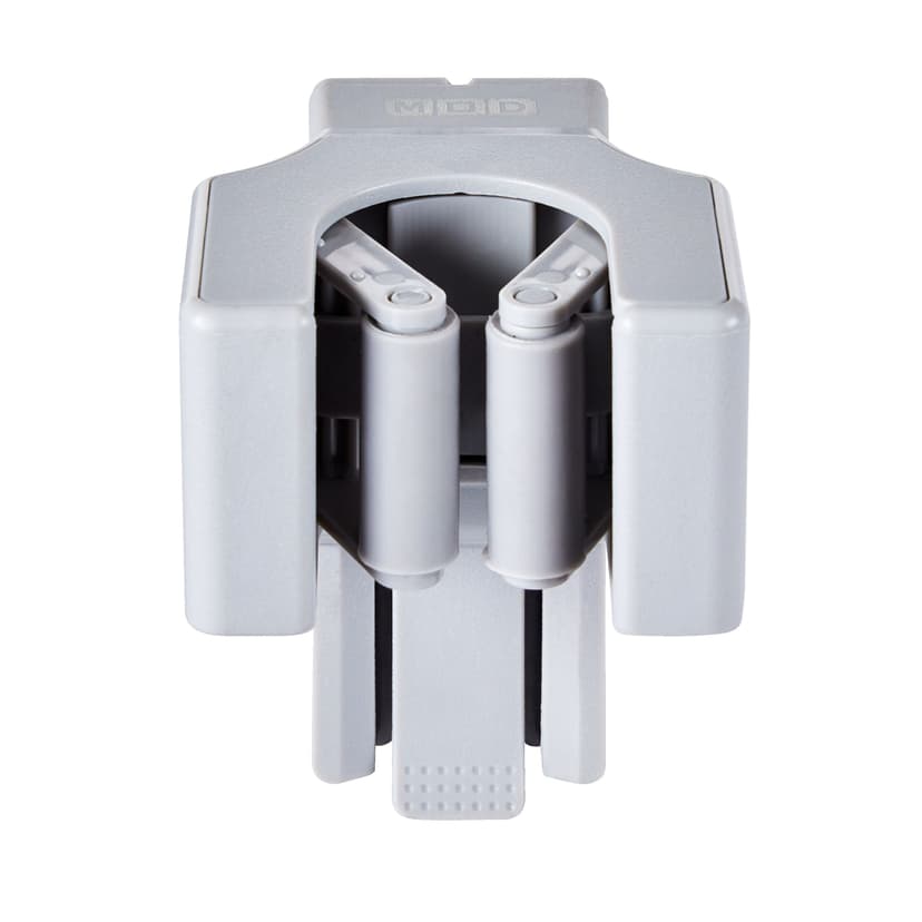 Mastercraft MOD Broom Holder / Hanger, Holds up to 1-1/2-in Diameter, Wall Mount