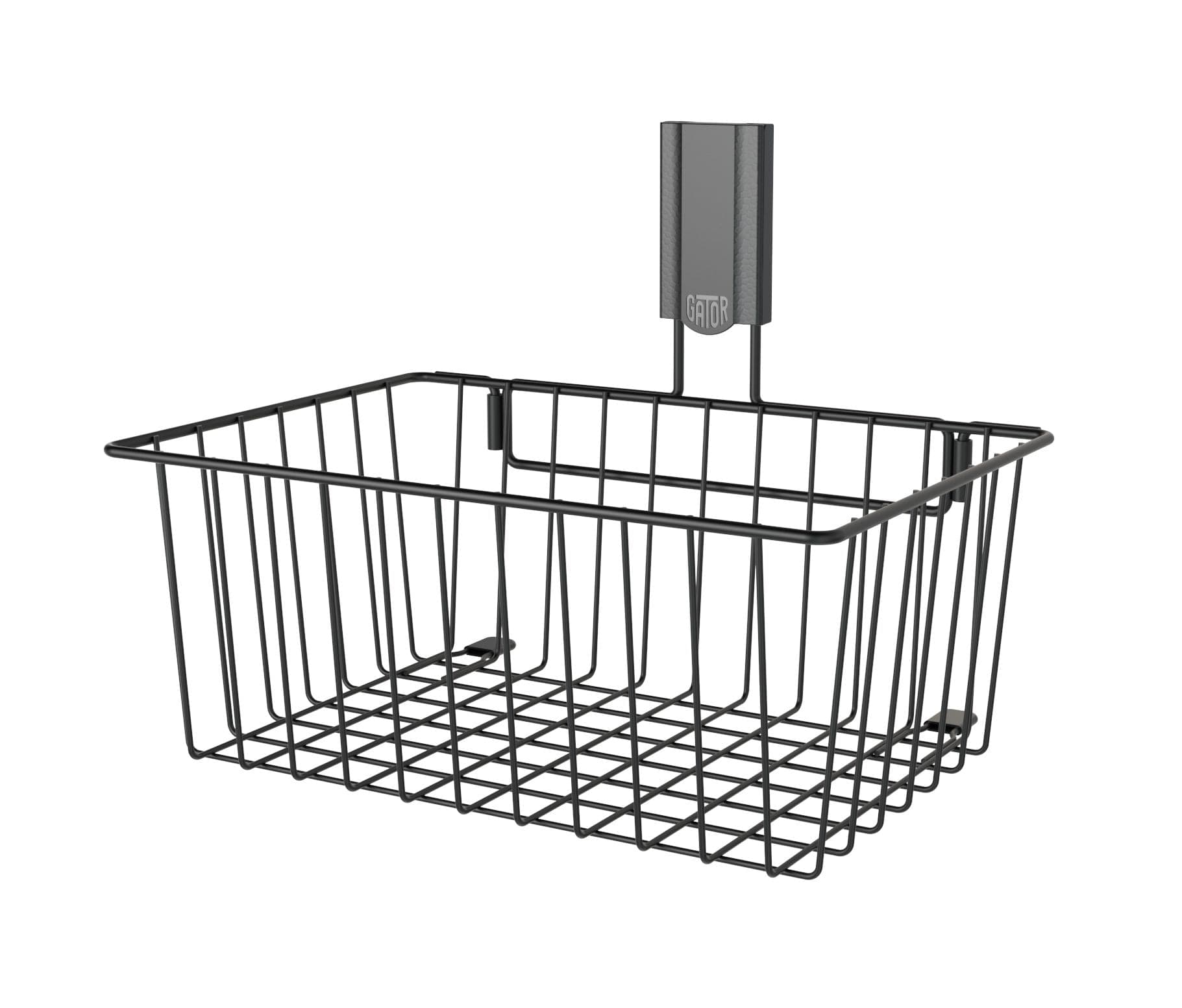Gator Magnetic Storage Utility Basket with Paper Towel Holder, 35-lb Capacity, 15-in