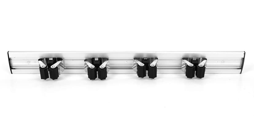Mastercraft Anti-Rust Rail Broom Holder, 30-lb Load Capacity