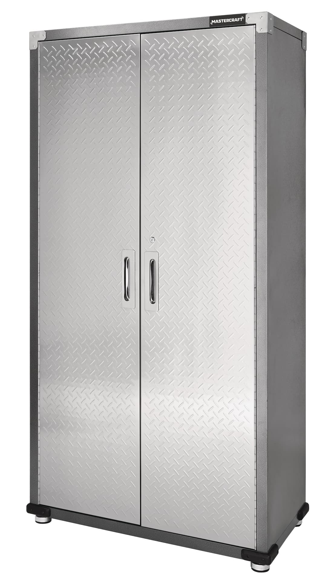 Mastercraft 36" Diamond Series 2-Door Tall Cabinet with Adjustable Shelves, 36 x 18 x 72-in