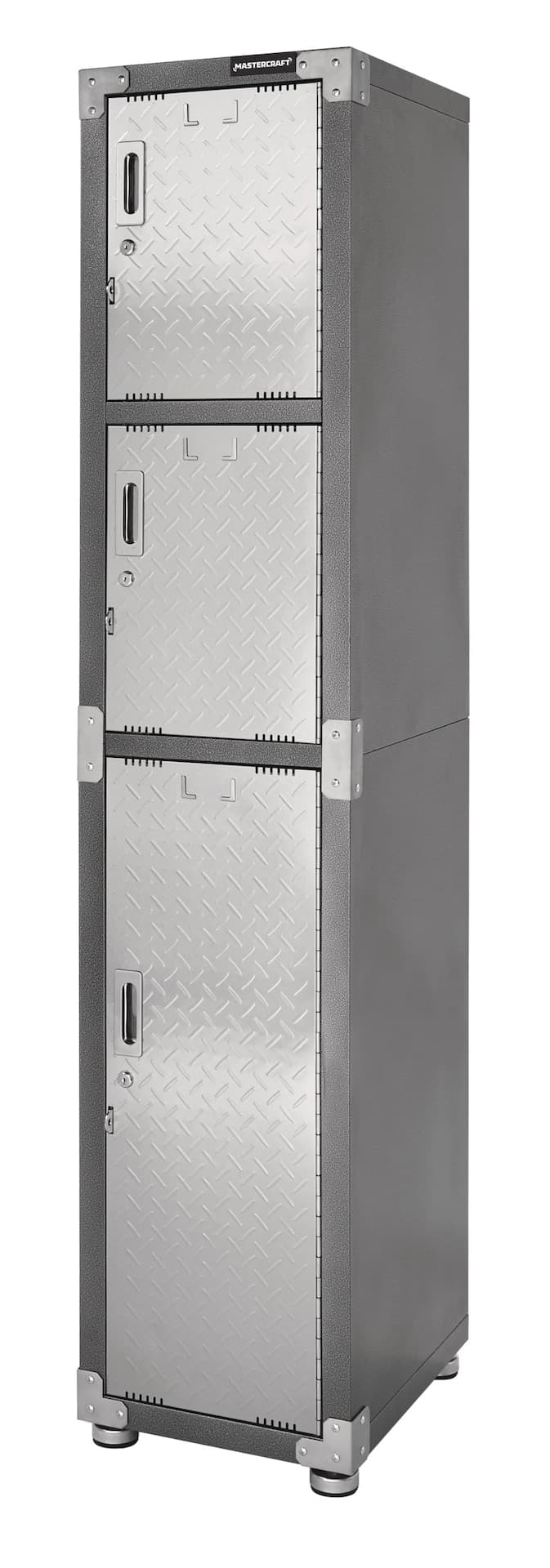 Mastercraft 15" Diamond Series Tall 3-Shelf Locker, 15 x 18 x 72-in
