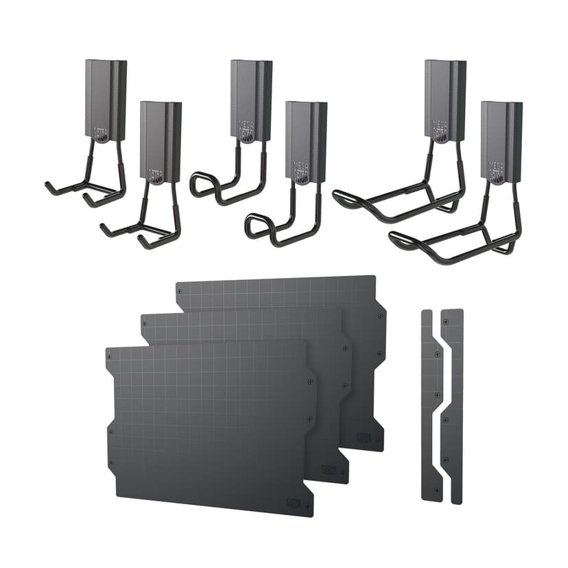 Gator Magnetics Wall System Starter Kit, Assorted Sizes