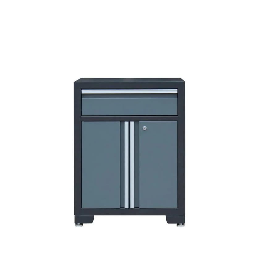 TMG Industrial Pro Series 9-Piece Workstation Combo, Grey
