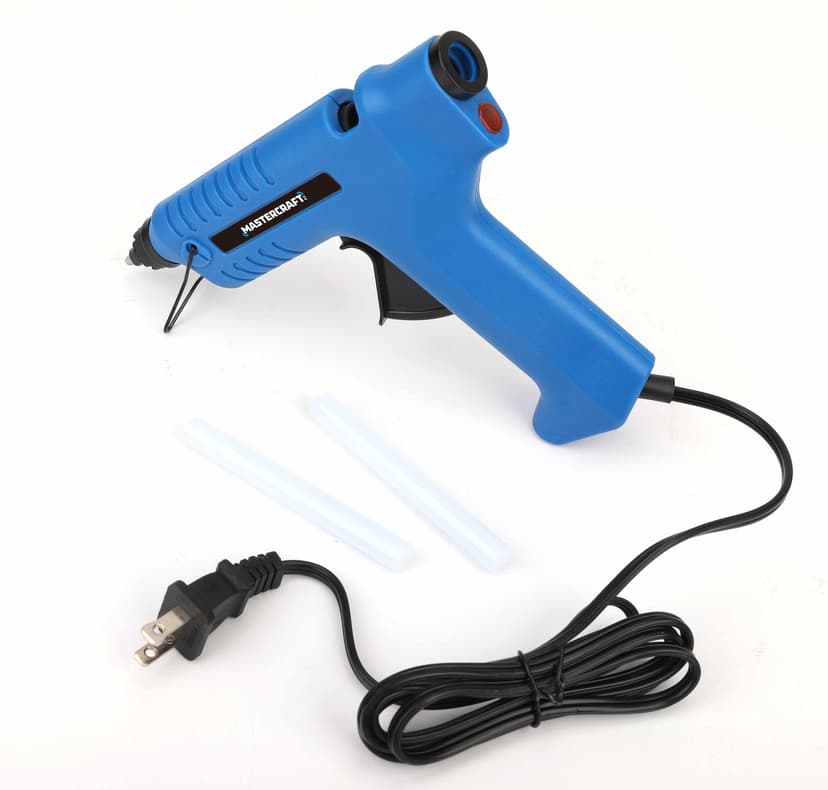 Mastercraft High-Temperature Full Size Glue Gun, Corded, 60W