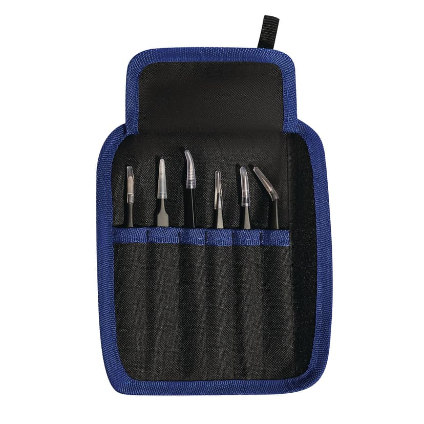 Mastercraft Stainless Steel Tweezer Set, 6-Piece