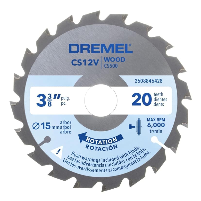 Dremel Blueprint CS500 Steel Wood Blade for Compact Saw