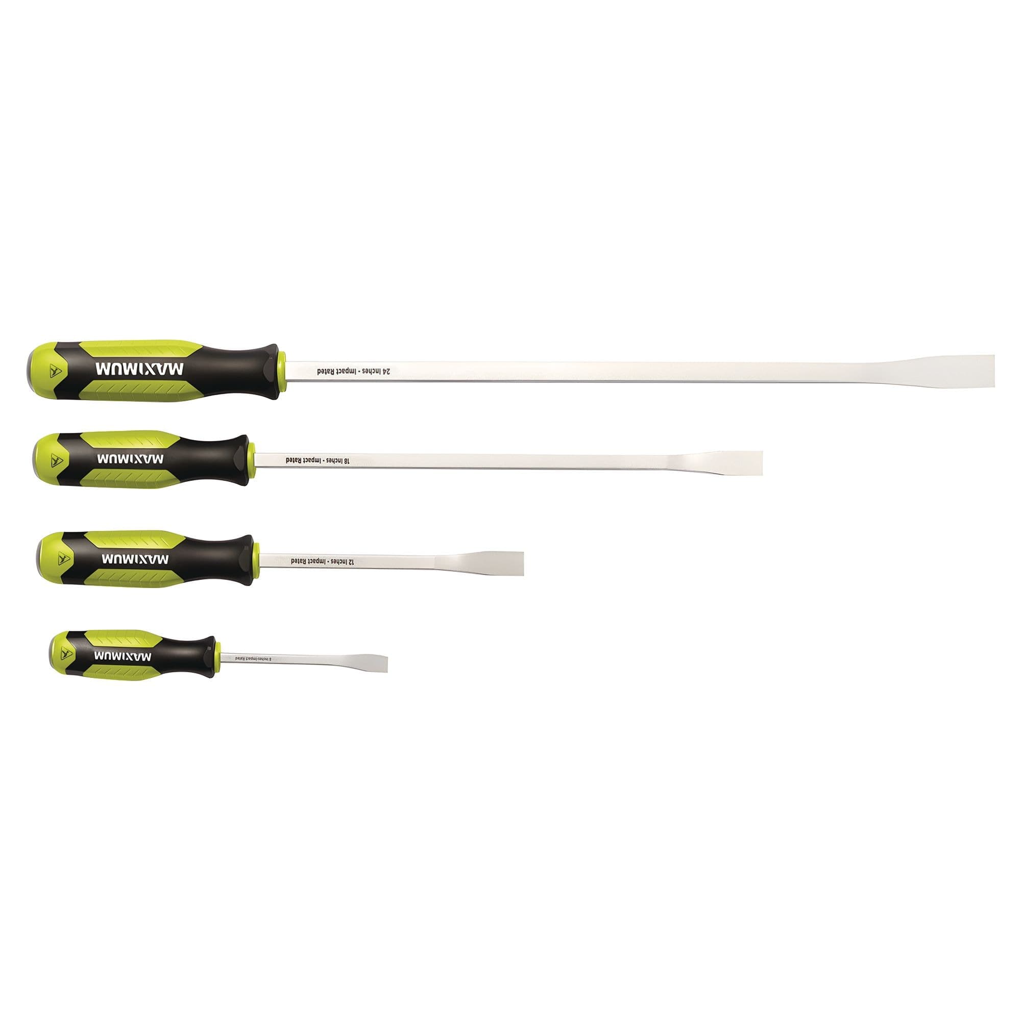 Maximum Hi-Vis 4pc Pry Bar Set