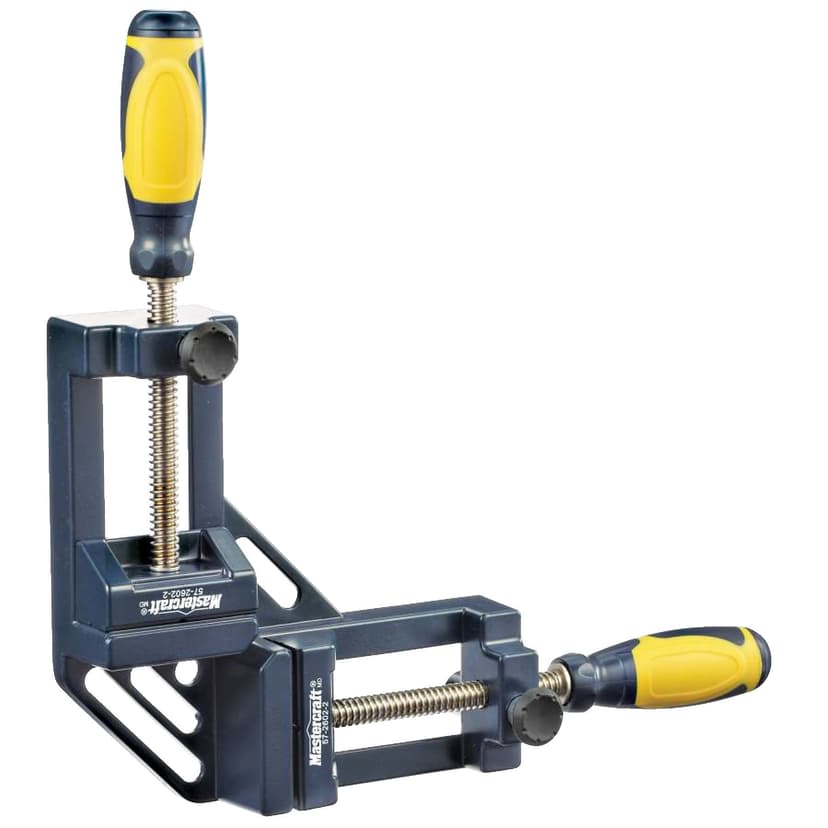 Mastercraft 90-Degree Right Angle Corner Clamp, Two Handle