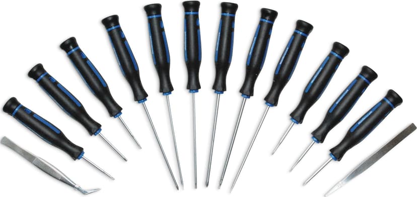 Mastercraft Precision Screwdriver Set with Case, 14-pc