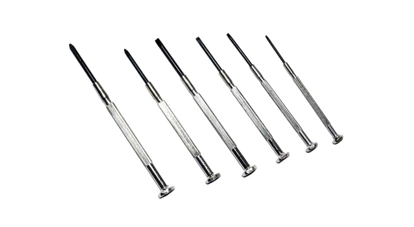 Certified 6-pc Precision Screwdriver Set with Case