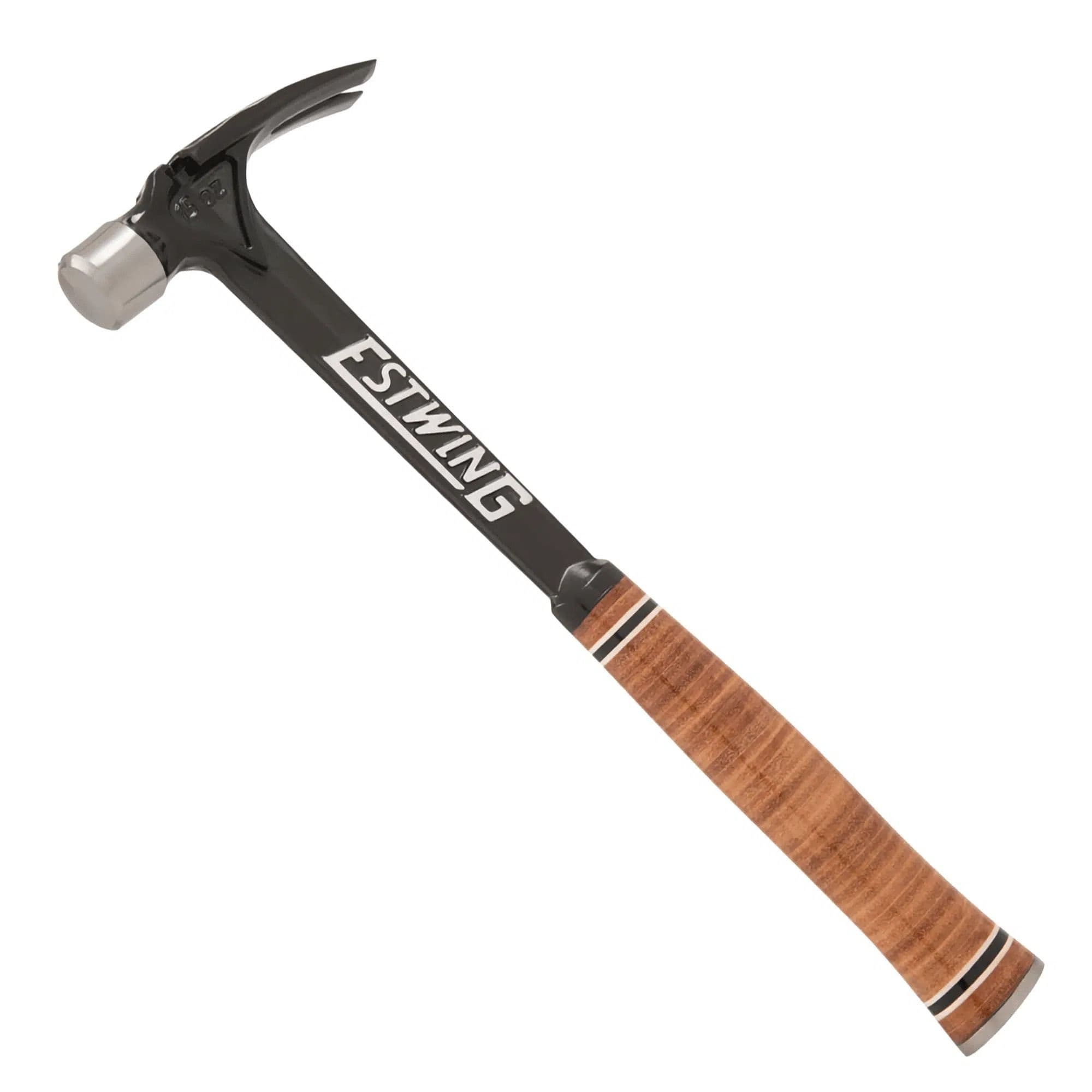 Estwing 15-oz Ultra Series Hammer Smooth Steel Face with Leather Grip, E15S
