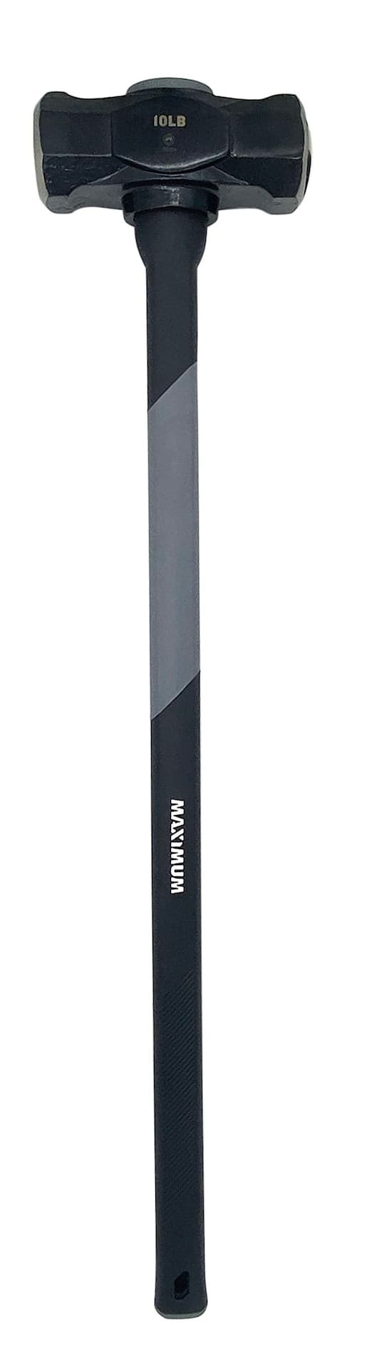 MAXIMUM Sledge Hammer, Comfort Grip Poly Handle, 10-lb