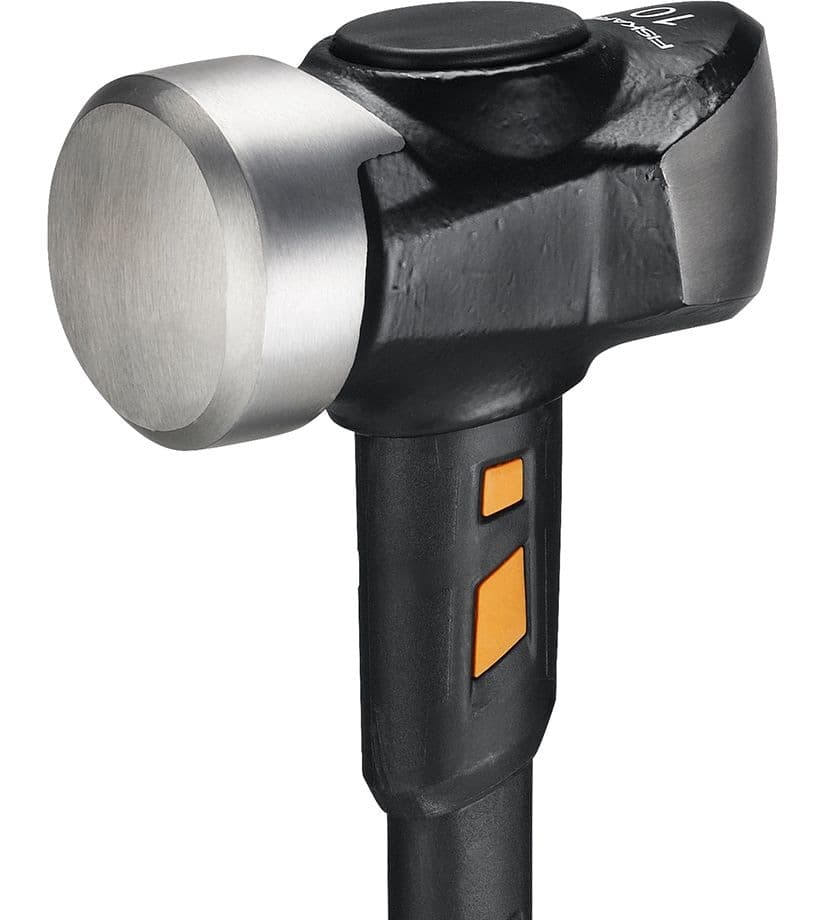 Fiskars Pro IsoCore™ Sledge Hammer, Forged Steel, Fiberglass Handle, 10-lb