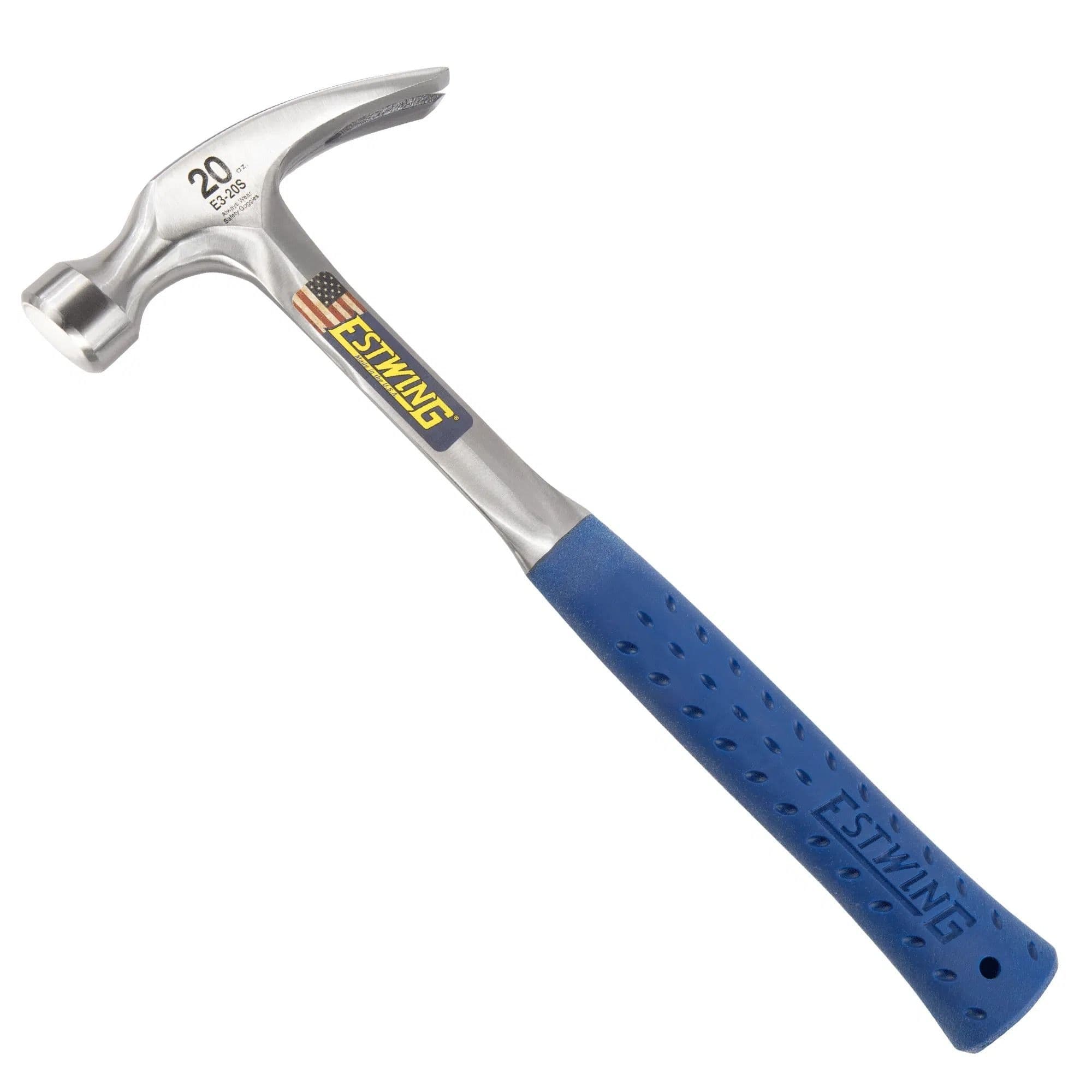 Estwing 20-oz Rip Claw Hammer with Shock Reduction Grip, E3-20SM