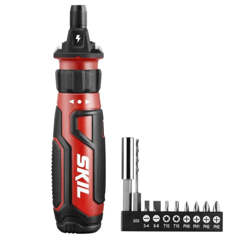 SKIL Rechargeable 4V Screwdriver with Circuit Detect Tech