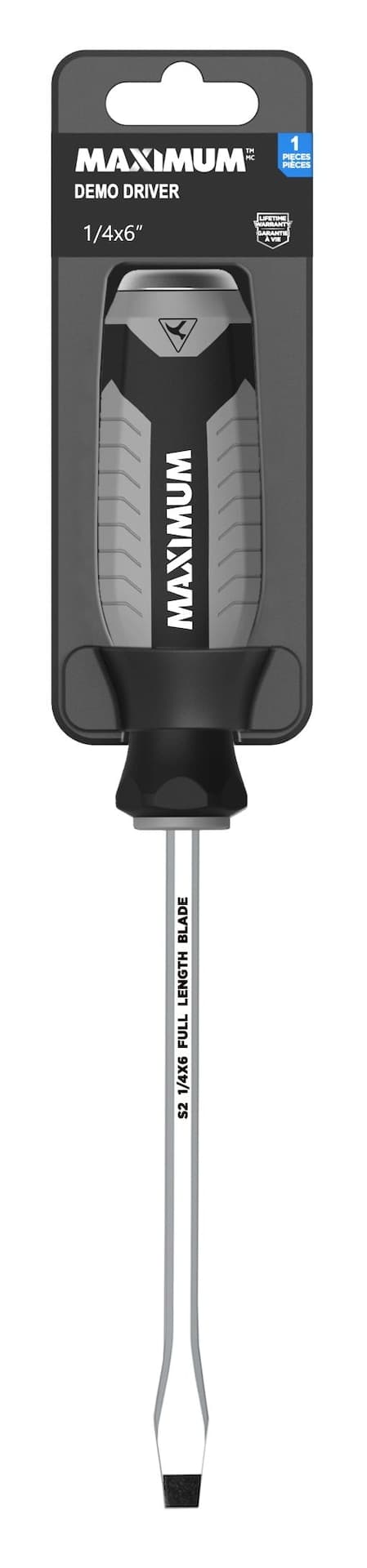 MAXIMUM 6-in Slot, 1/4-in Demolition Driver