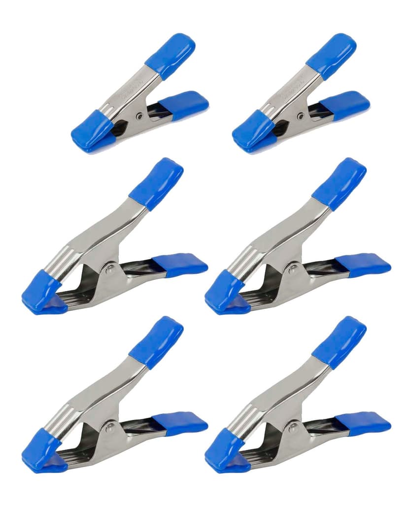 Mastercraft Steel Clamp Set, 6-Piece