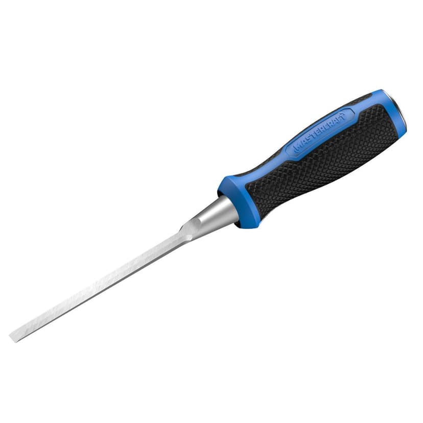 Mastercraft 1/4-in Wood Chisel, Chrome Vanadium Blade with Inpact Resistant Handle