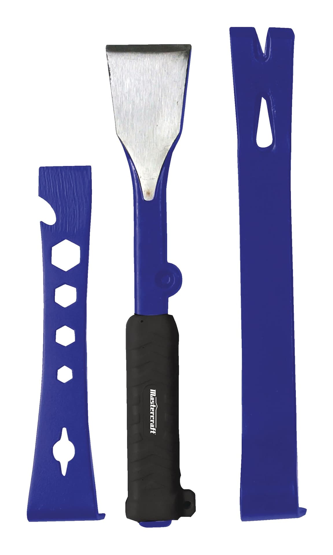 Mastercraft Pry Bar and Nail Puller Set, Forged Carbon Steel, 3-pc