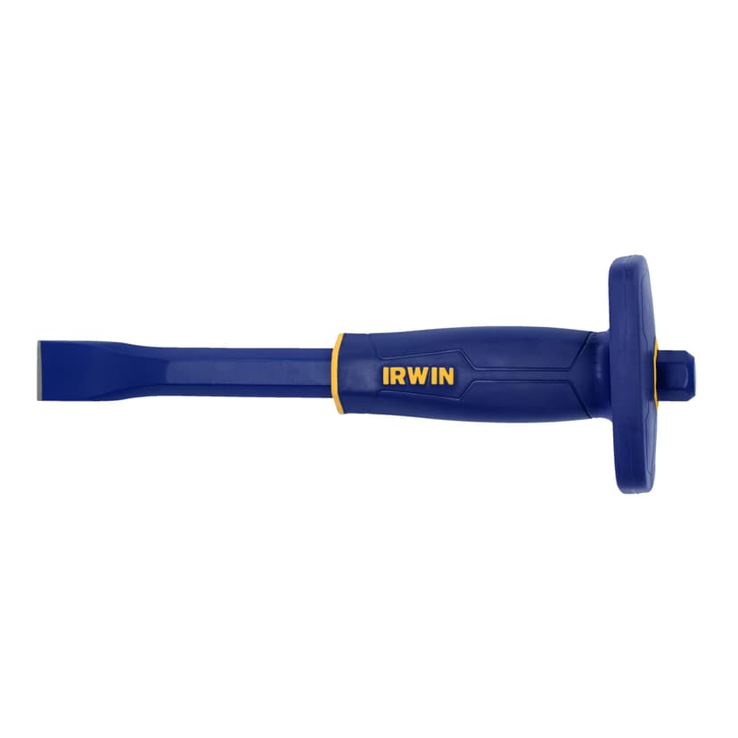Irwin Steel Cold Chisel with Hand Guard, 1-in x 12-in