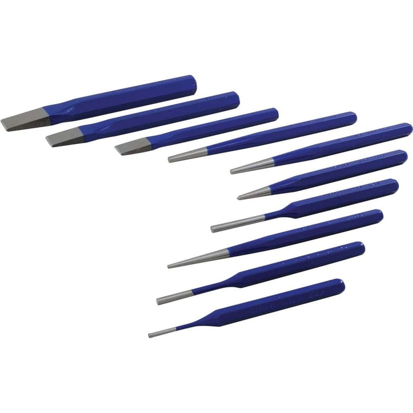 Gray Tools Punch Chisel Set, 10-pc