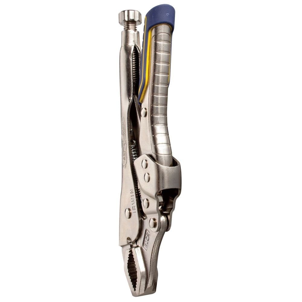 IRWIN IRHT82573 VISE-GRIP® Fast Release™ Curved Jaw Locking Pliers, 10-in